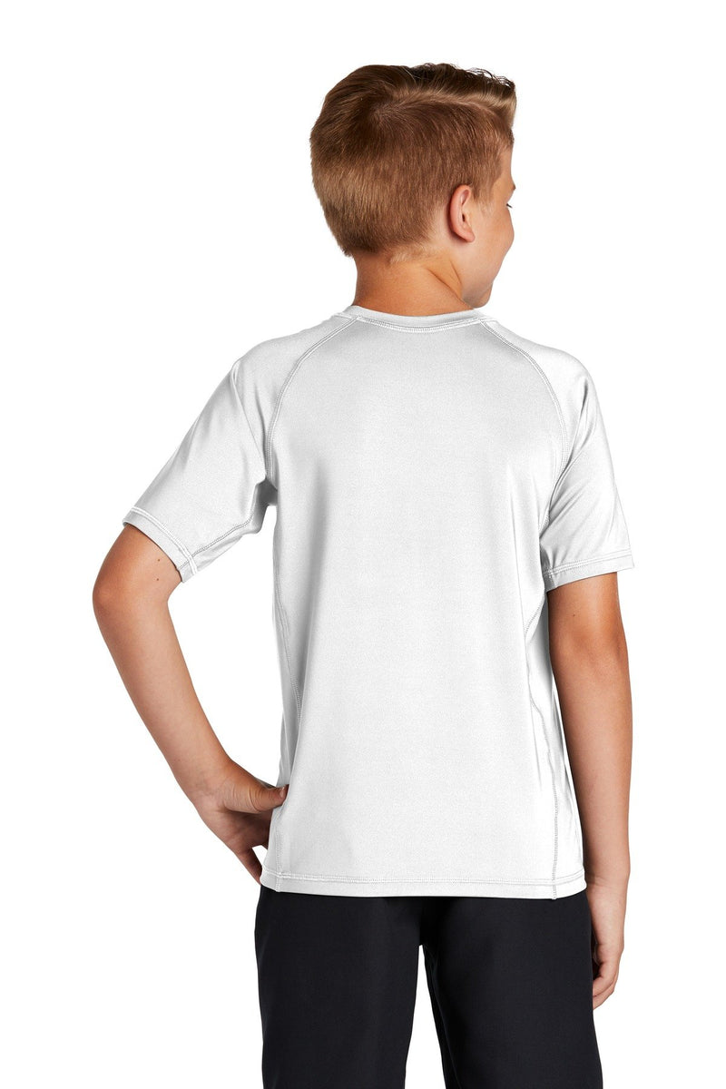 Sport-Tek Youth Rashguard Tee. YST470